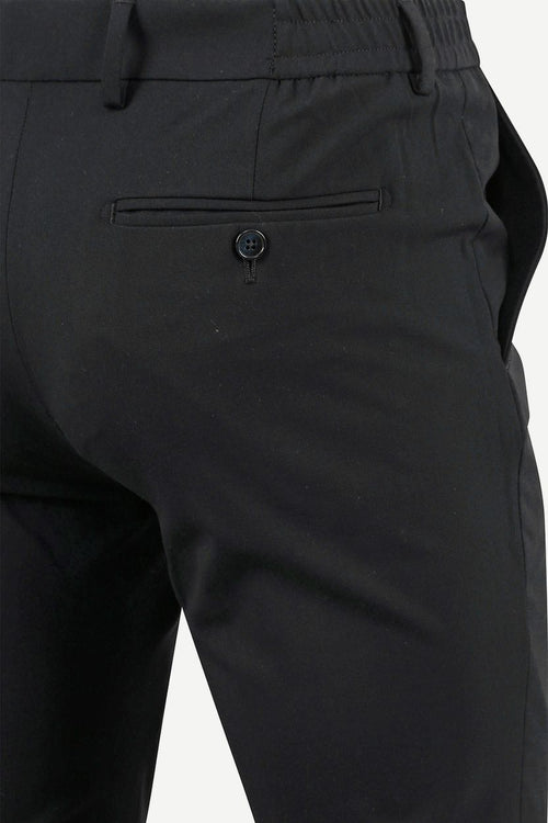 Suitable base pantalon zwart | Slim-fit