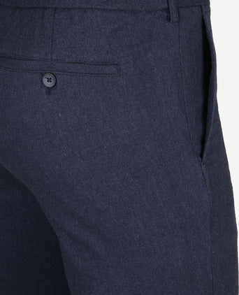 Suitable pantalon travis donkerblauw