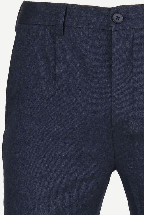 Suitable pantalon travis donkerblauw
