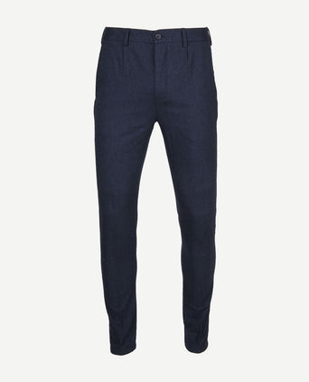 Suitable pantalon travis donkerblauw