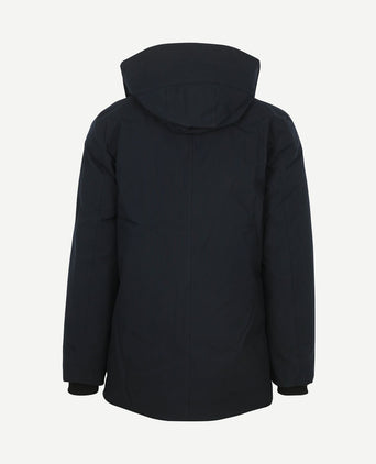 Parka zwart mountain donkerblauw