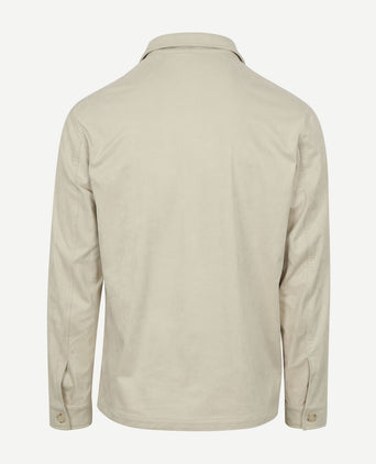 Suitable pasetta overshirt ecru | Regular-fit