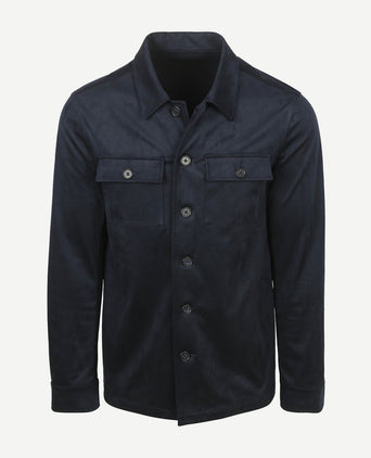 Pasetta overshirt donkerblauw