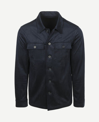 Pasetta overshirt donkerblauw