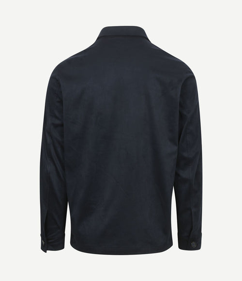Pasetta overshirt donkerblauw