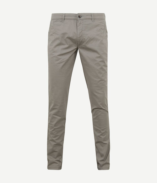 Suitable Plato chino grijs | Slim-fit