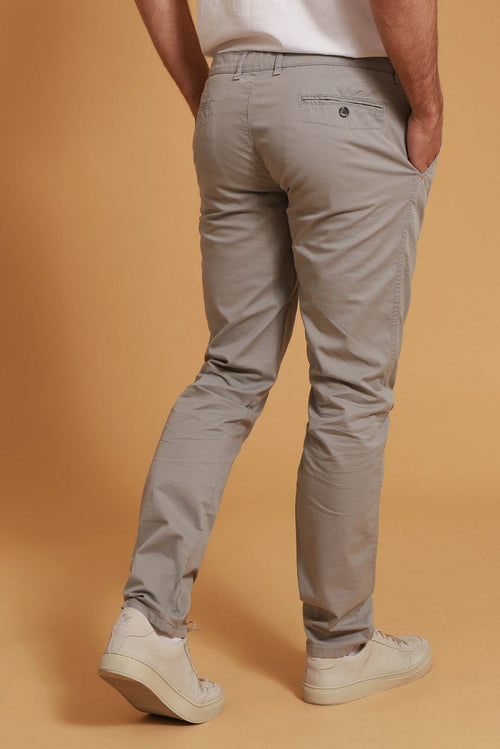 Suitable Plato chino grijs | Slim-fit