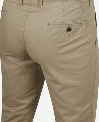 Suitable Plato chino khaki | Slim-fit