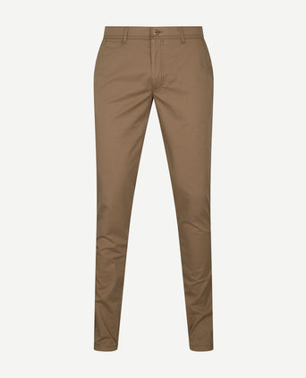 Suitable Plato chino khaki | Slim-fit