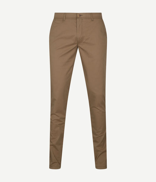 Suitable Plato chino khaki | Slim-fit
