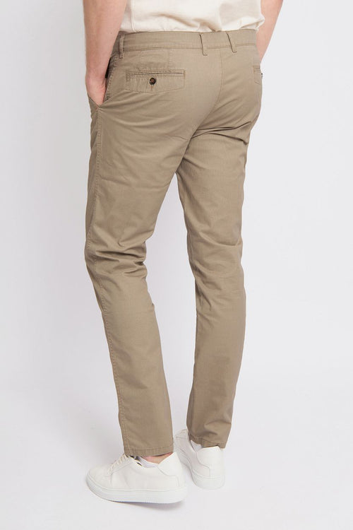 Suitable Plato chino khaki | Slim-fit