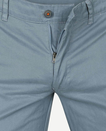 Suitable Plato chino steel blauw | Slim-fit