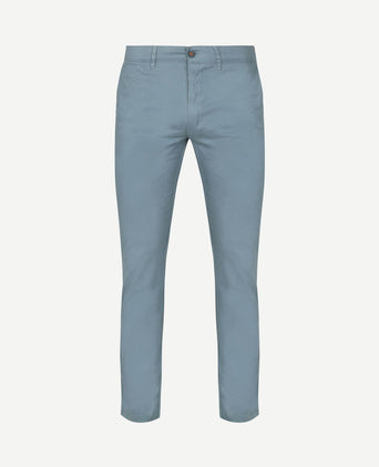 Plato chino steel blauw