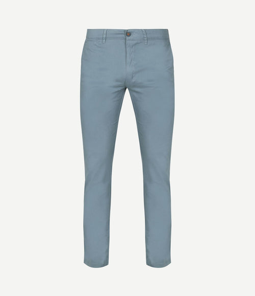 Plato chino steel blauw