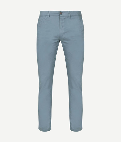 Suitable Plato chino steel blauw | Slim-fit