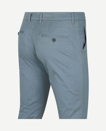 Plato chino steel blauw