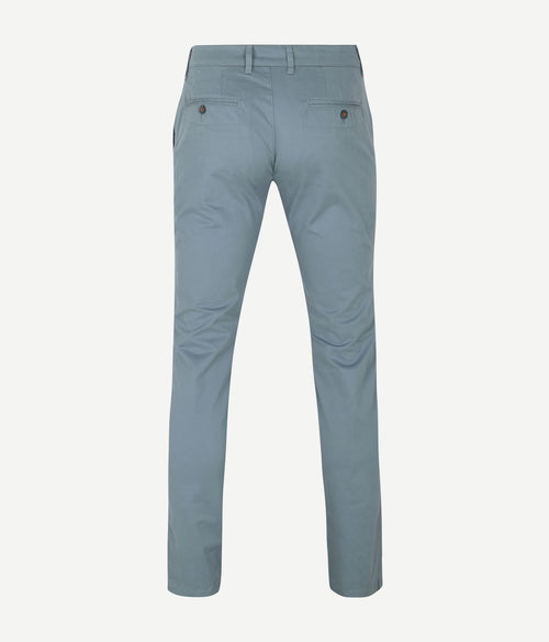 Suitable Plato chino steel blauw | Slim-fit