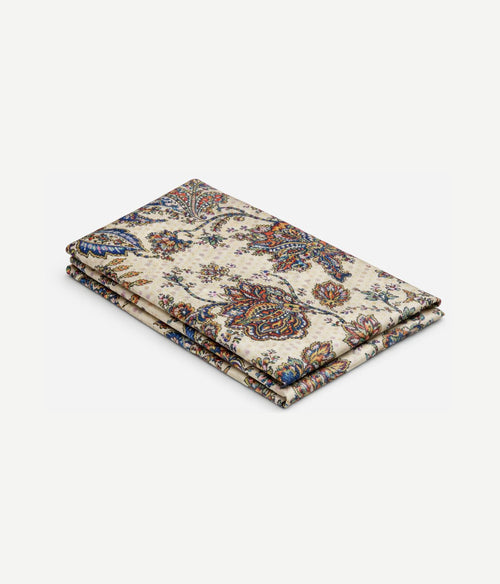 Pochet reversible bloem en geel