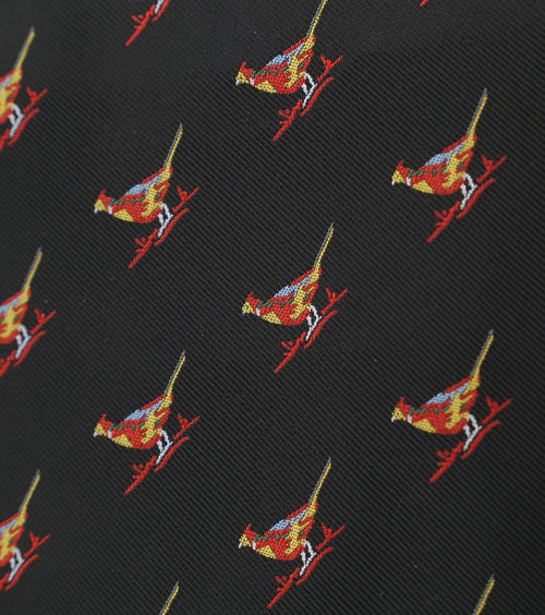 Suitable pochet fazant zwart