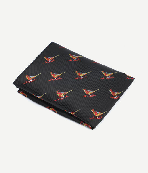 Suitable pochet fazant zwart