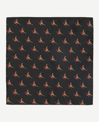 Suitable pochet fazant zwart