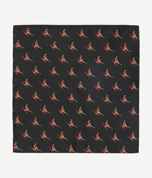 Suitable pochet fazant zwart