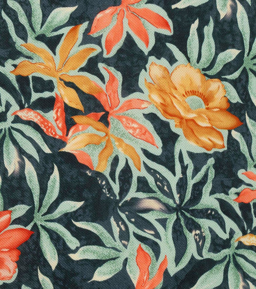 Polo bloemen groen