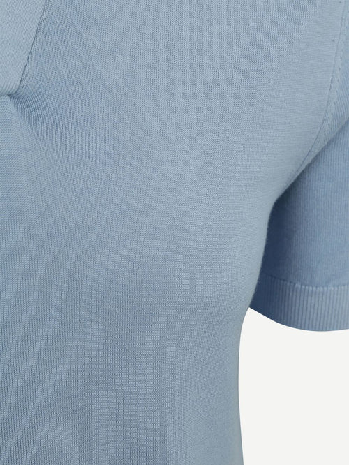 Polo riva compact staal blauw