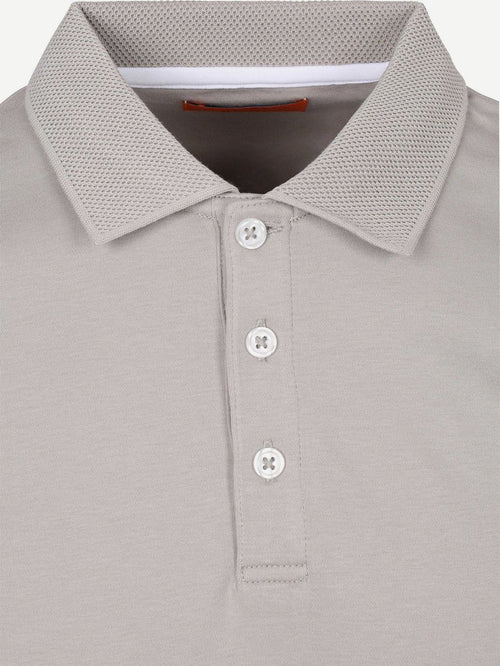 Boris poloshirt greige