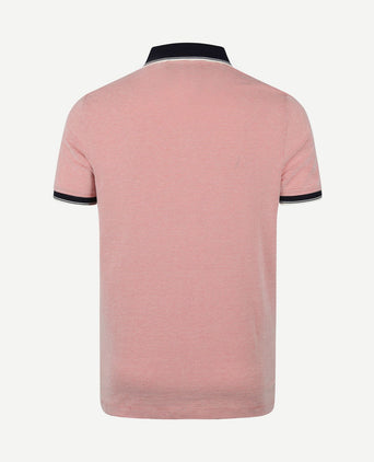 Oxford polo roze