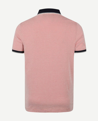 Oxford polo roze
