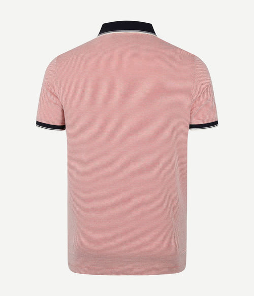 Oxford polo roze