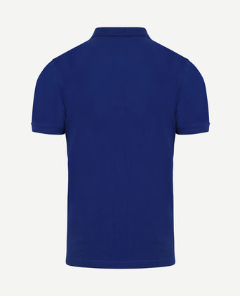 Cas polo royal blauw