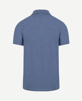 Mang poloshirt blauw