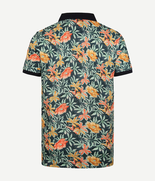 Suitable polo bloemen groen