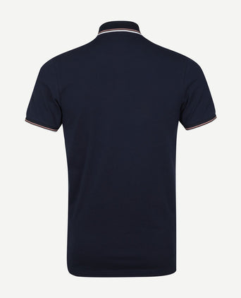 Suitable polo jesse donkerblauw | Slim-fit