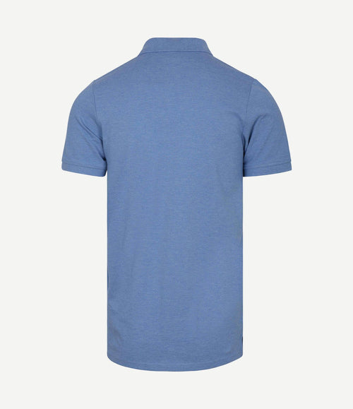 Polo mel pique mid blue