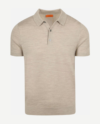 Polo rishi merinowol beige