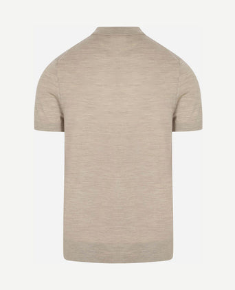 Polo rishi merinowol beige