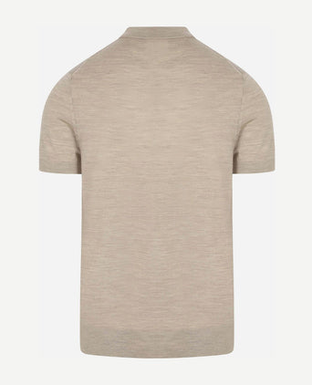 Polo rishi merinowol beige