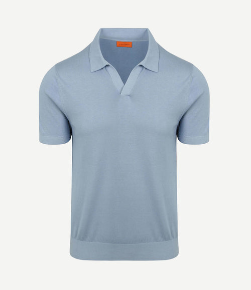 Polo riva compact staal blauw