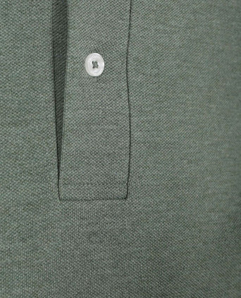 Poloshirt mel pique groen