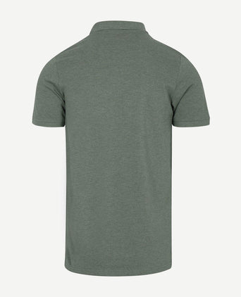 Poloshirt mel pique groen