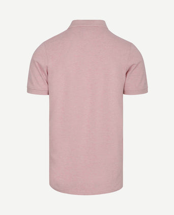 Poloshirt mel pique roze