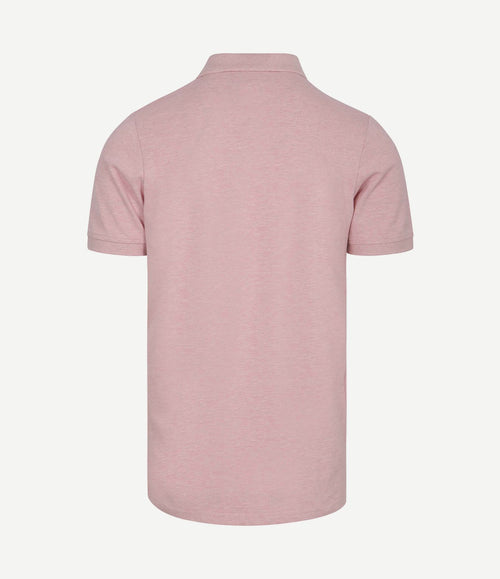 Poloshirt mel pique roze