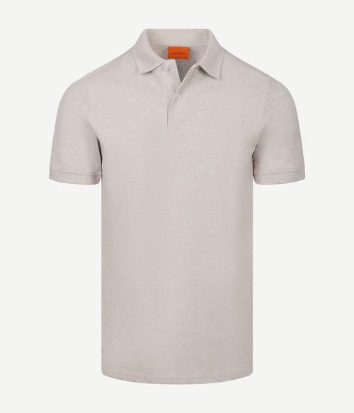 Poloshirt mel pique sand