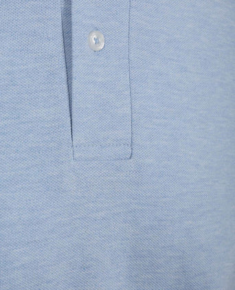 Poloshirt mel pique sky blue
