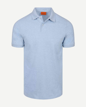 Poloshirt mel pique sky blue