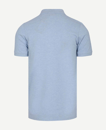 Poloshirt mel pique sky blue