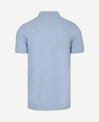 Poloshirt mel pique sky blue